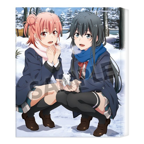 『やはり俺の青春ラブコメはまちがっている。完』キャンバスアート 雪ノ下雪乃&由比ヶ浜結衣 2019 winter ver.